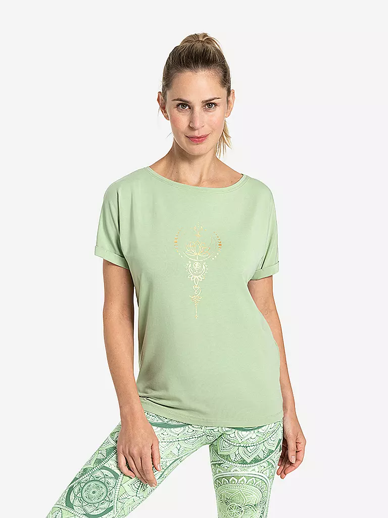 THE SPIRIT OF OM | T-shirt de yoga pour femmes Eka Padma | 