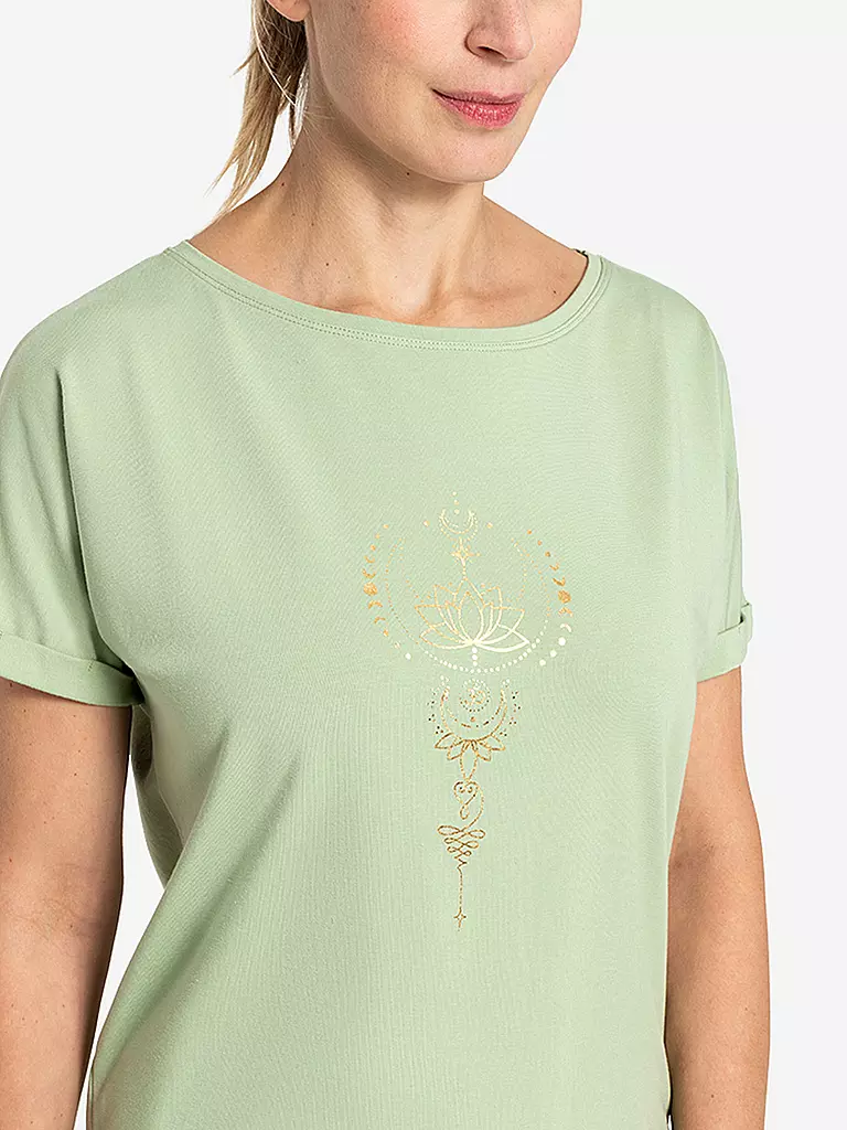 THE SPIRIT OF OM | T-shirt de yoga pour femmes Eka Padma | 