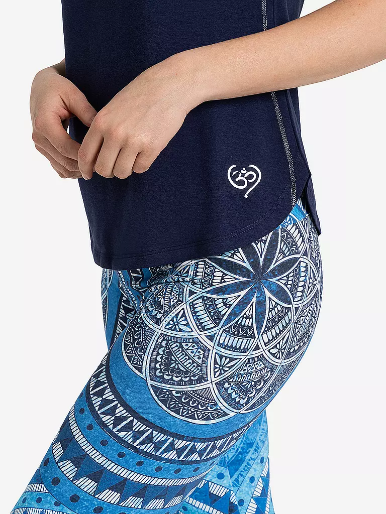 THE SPIRIT OF OM | T-shirt de yoga raglan en bambou pour femmes | 