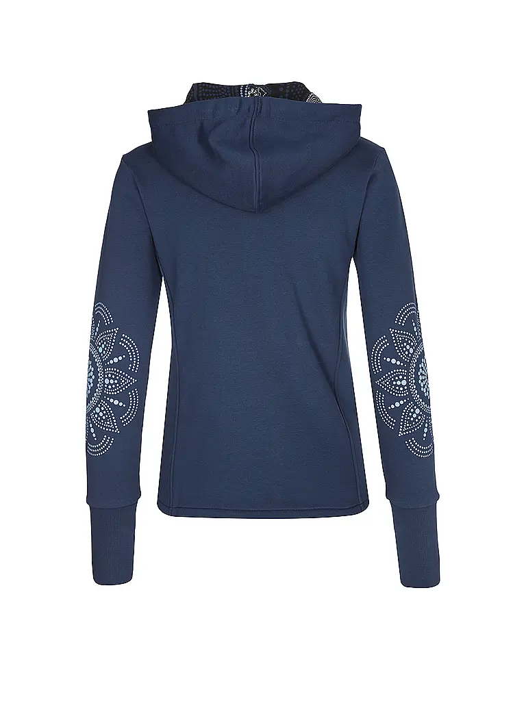 THE SPIRIT OF OM | Veste de yoga Maui pour femmes | Bleu foncé