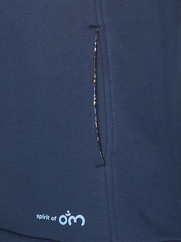 THE SPIRIT OF OM | Veste de yoga Maui pour femmes | Bleu foncé