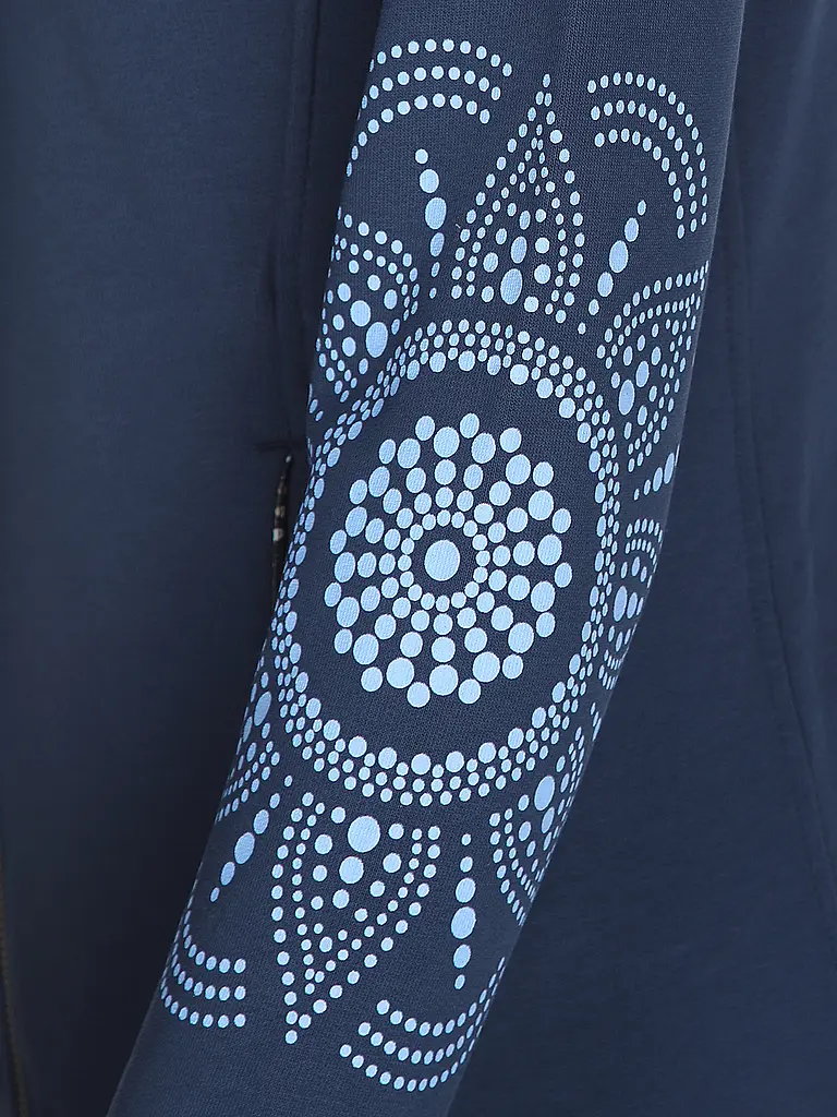 THE SPIRIT OF OM | Veste de yoga Maui pour femmes | Bleu foncé