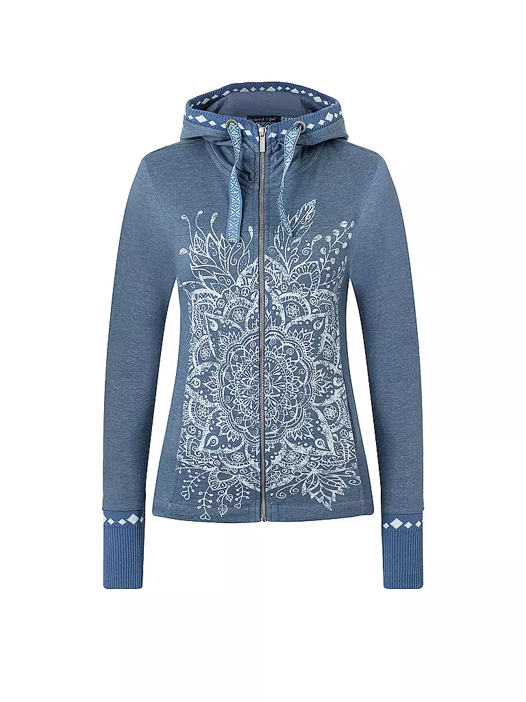 THE SPIRIT OF OM | Veste de yoga pour femmes | Bleu clair