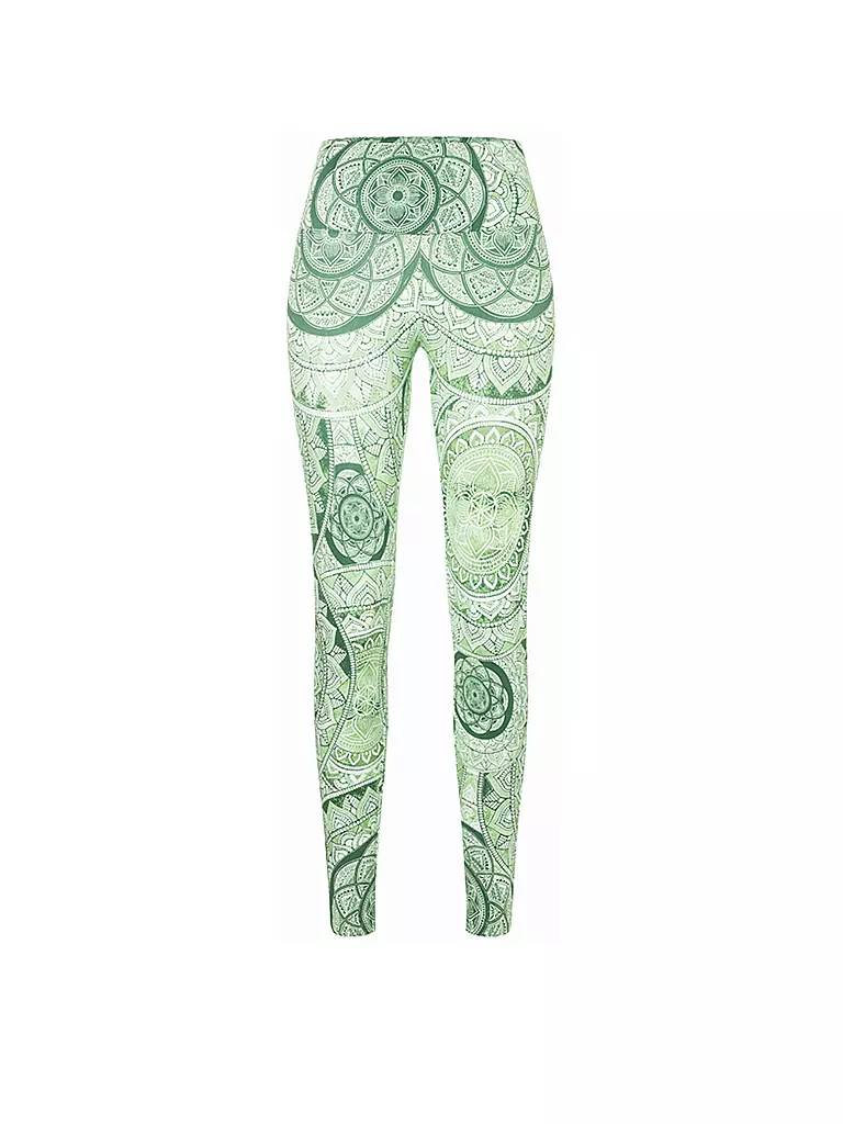 THE SPIRIT OF OM | Yogatight Bala pour femmes | Vert clair