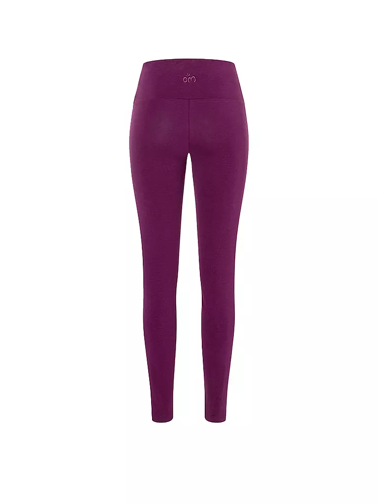 THE SPIRIT OF OM | Yogatight Basic Satya Viola pour femmes |
