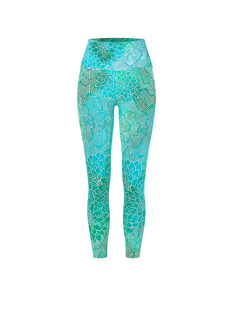 THE SPIRIT OF OM | Yogatight Madhu 7/8 pour femmes | Turquoise
