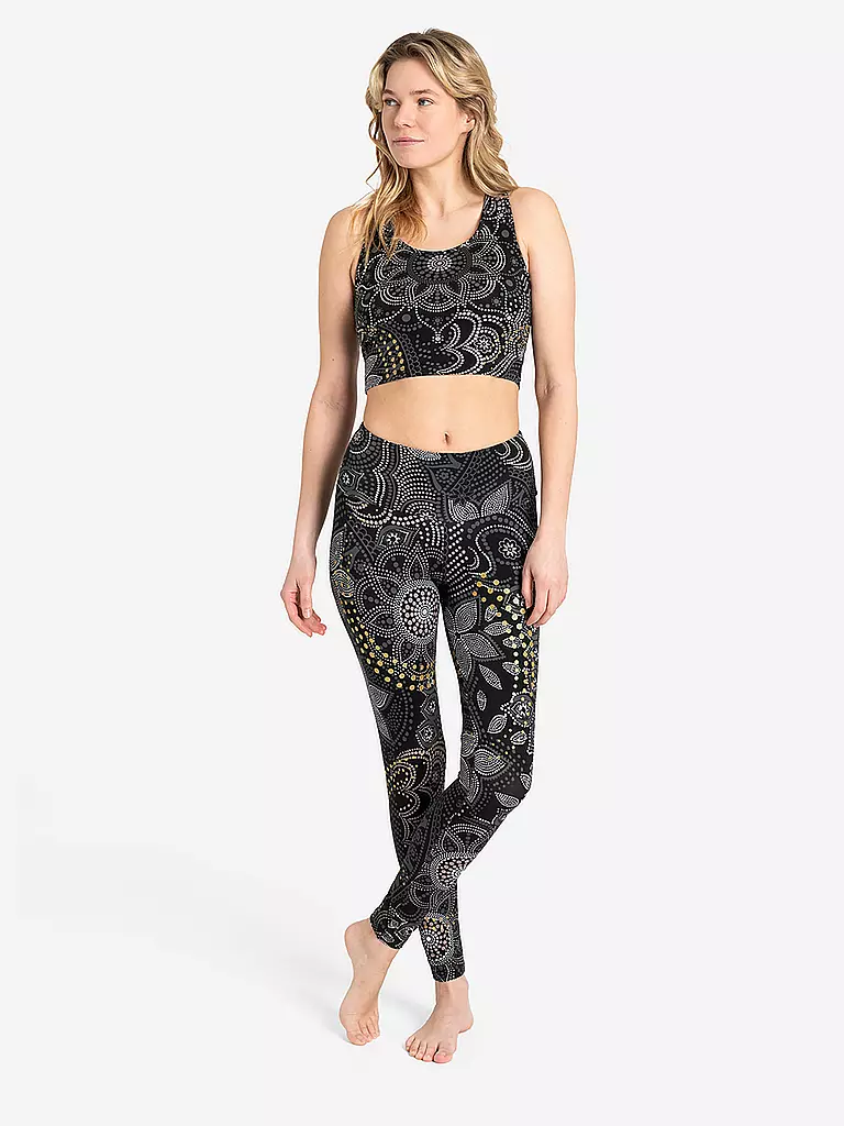 THE SPIRIT OF OM | Yogatight Maui pour femmes | Noir