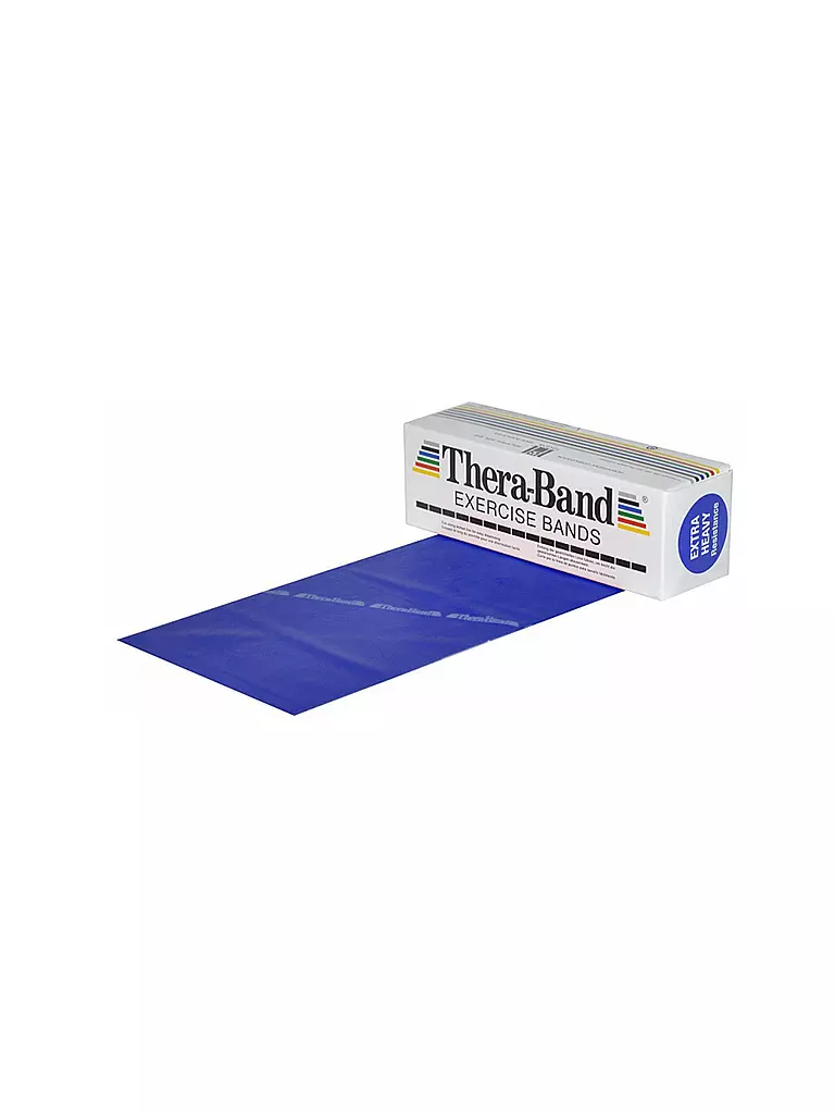 THERA-BAND | Thera-Band 5,5 m extra fort | Bleu