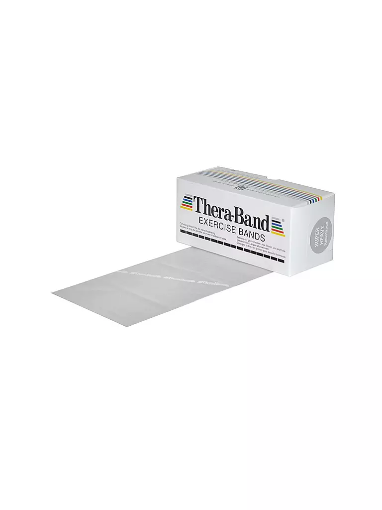 THERA-BAND | Thera-Band 5,5 m super résistant | Argent