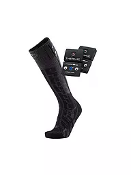 THERM-IC | Chaussettes de ski chauffantes Ultra Warm Comfort S.E.T + S-PACK 1400B | Noir