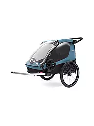 THULE | Remorque de vélo 3 en 1 pour enfants, chiens ou marchandises Thule Courier | Noir