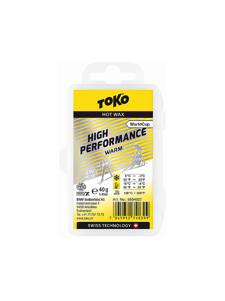 Skiwachs Worldcup High Performance Hot Wax warm aucune couleur