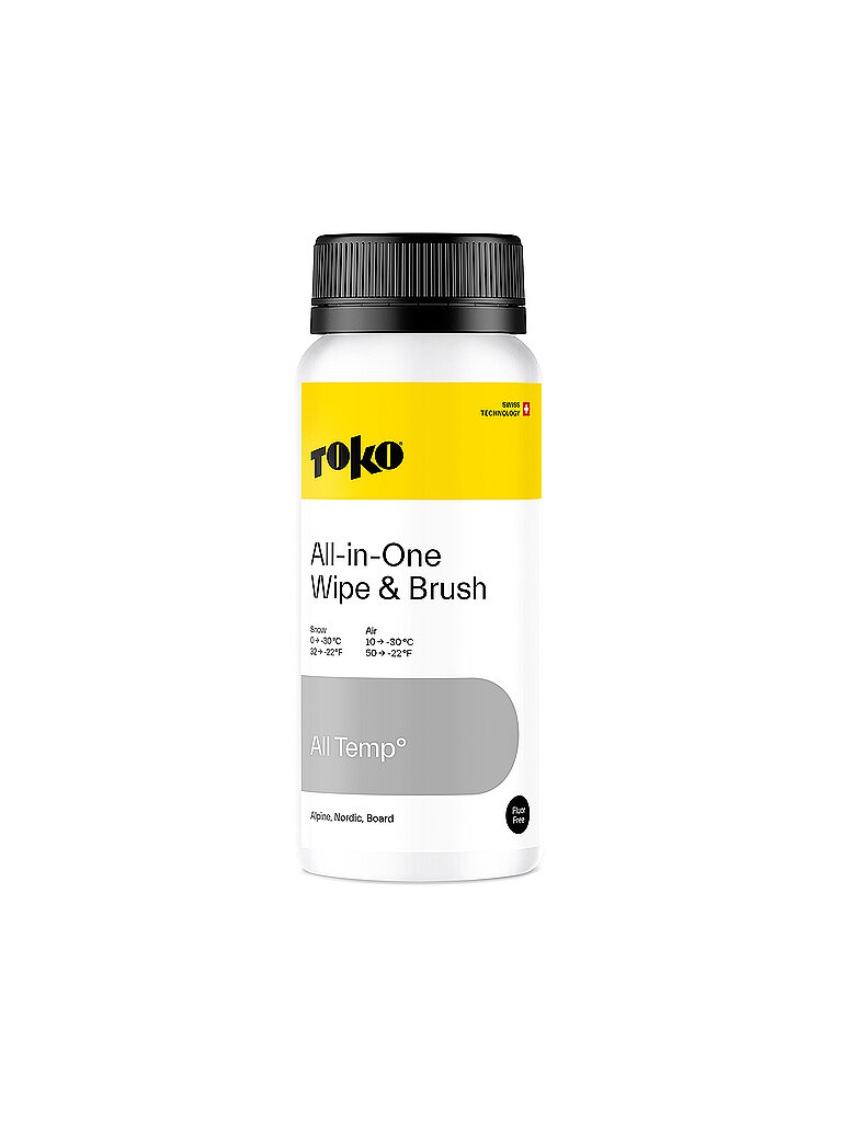 Skiwachs All-In-One Wipe & Brush aucune couleur