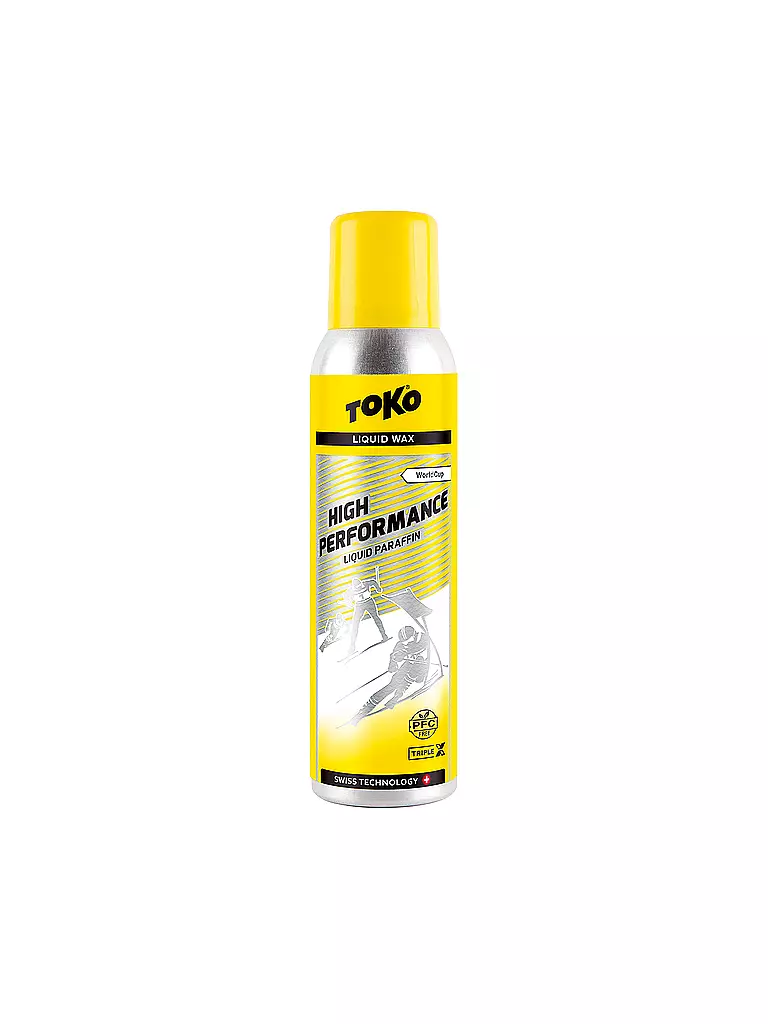 TOKO | Gleitwax High Performance Liquid Paraffin yellow 125ml | Aucune couleur