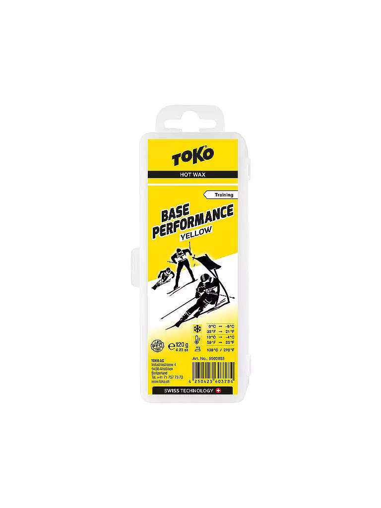 TOKO | Skiwachs Base Performance Hot Wax yellow | Aucune couleur