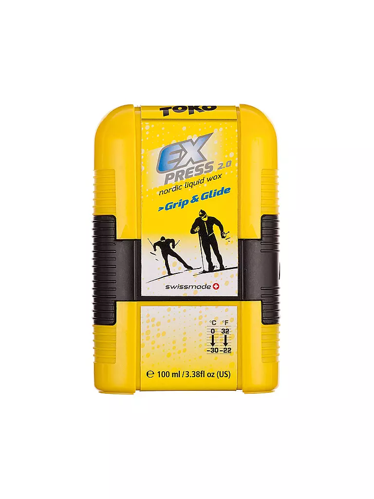 TOKO | Skiwachs Express Grip & Glide Pocket | Jaune