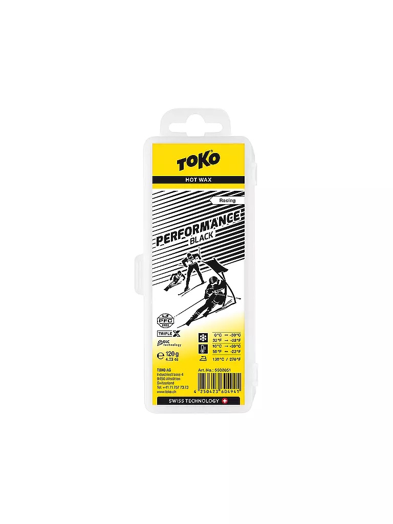 TOKO | Skiwachs Performance Hot Wax black 120g | Aucune couleur