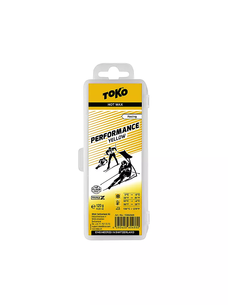 TOKO | Skiwachs Performance Yellow | Aucune couleur