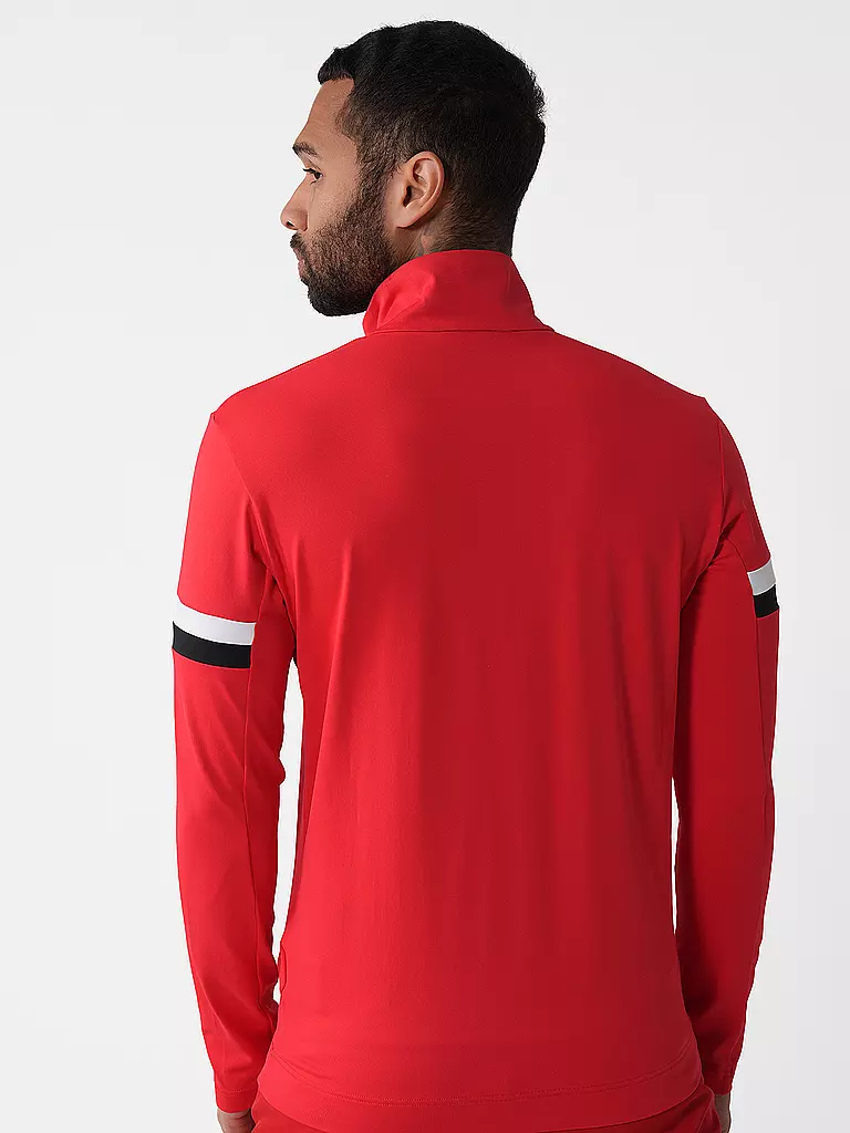 TONI SAILER | Herren Unterzieh Zipshirt Tomson | Rouge