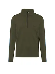 TONI SAILER | Sous-pull zippé Giorgio pour homme | Vert foncé
