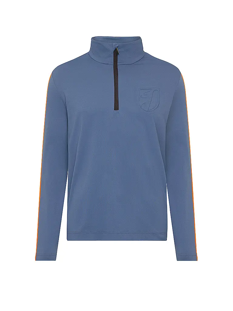TONI SAILER | Sous-pull zippé Giorgio pour homme | Bleu