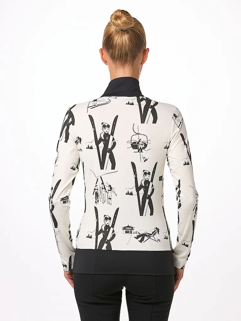 TONI SAILER | Sous-pull zippé pour femme Wieka Print |