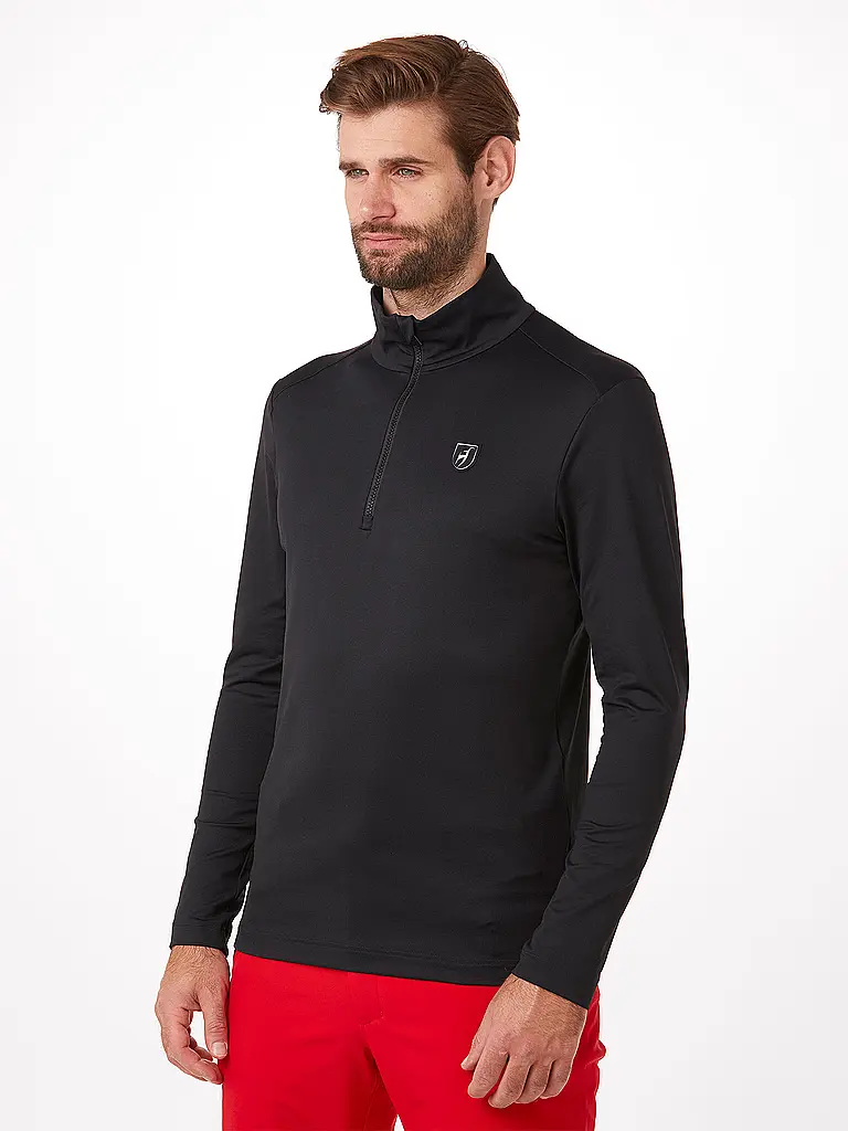TONI SAILER | Sous-pull zippé pour homme Brendan | Noir