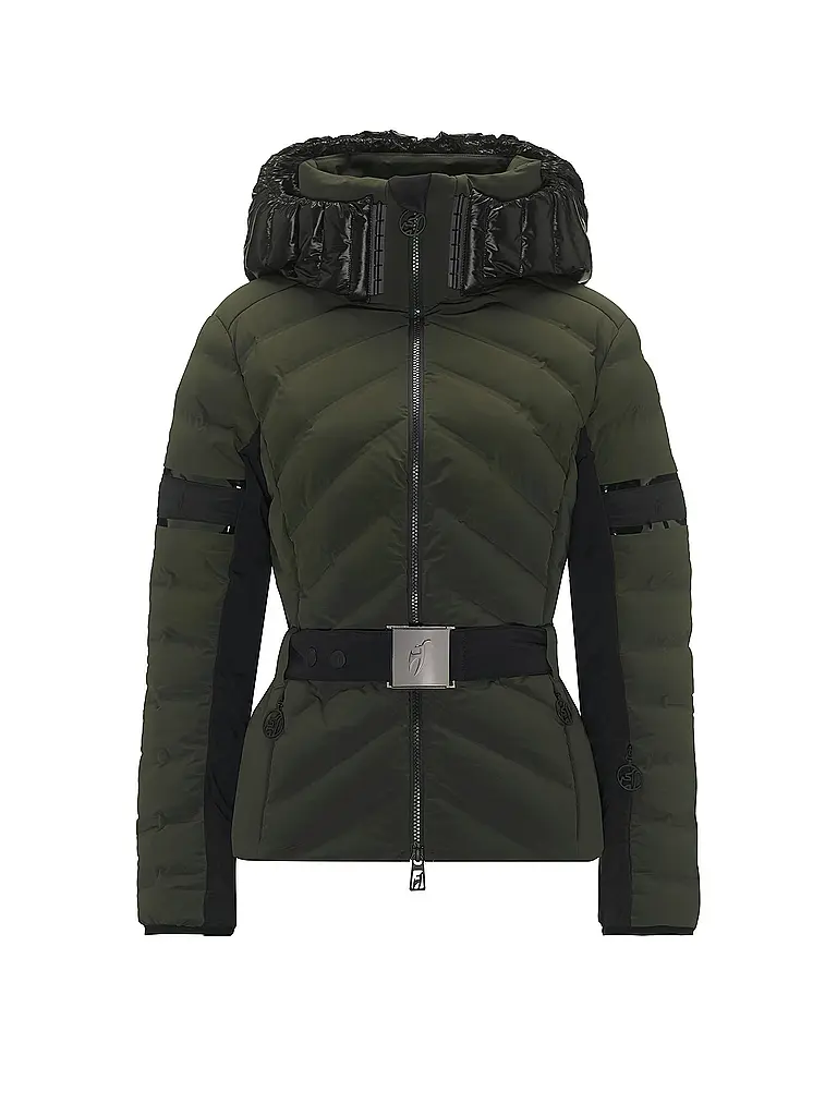 TONI SAILER | Veste de ski Corinne pour femmes | Vert foncé