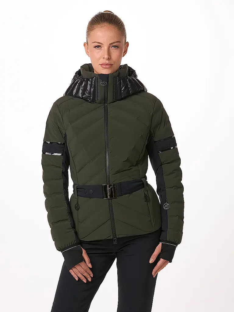 TONI SAILER | Veste de ski Corinne pour femmes | Vert foncé