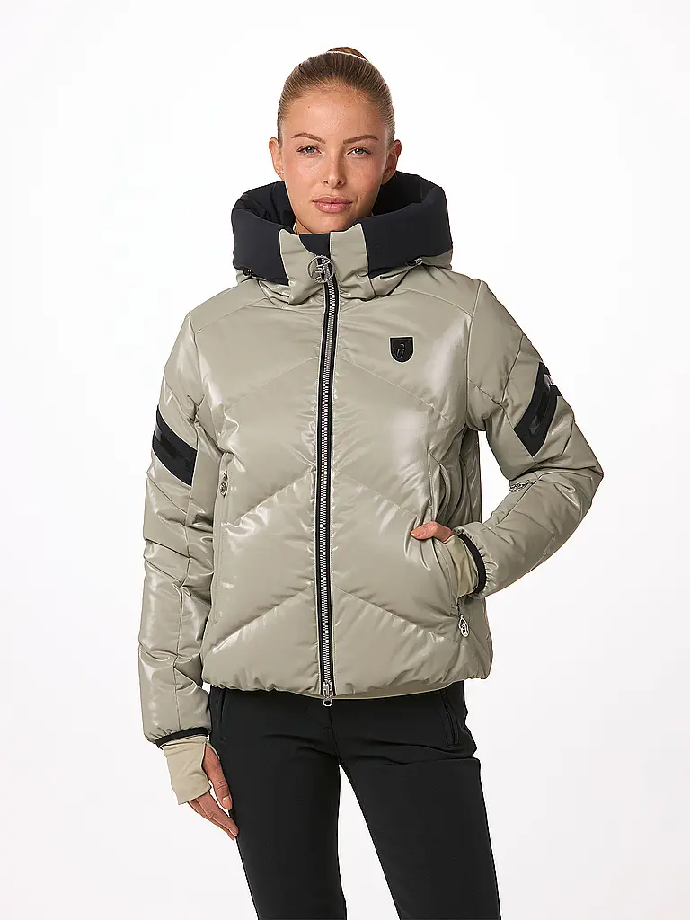 TONI SAILER | Veste de ski femme Glimmer | Beige