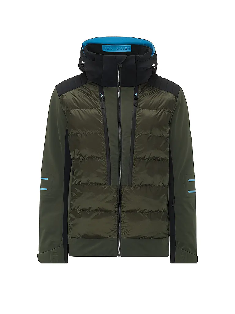 TONI SAILER | Veste de ski George pour hommes | Vert foncé