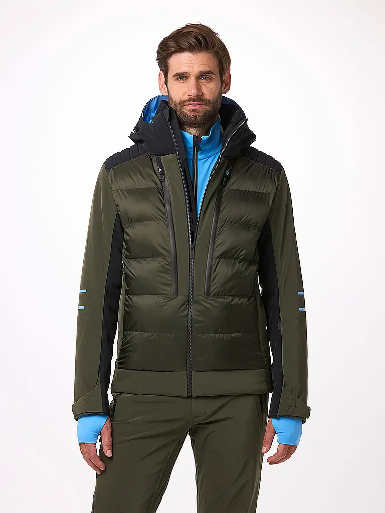 TONI SAILER | Veste de ski George pour hommes | Vert foncé