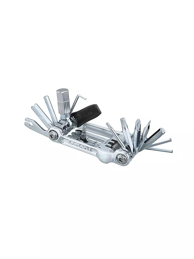 TOPEAK | Outil multifonction Mini 20 Pro | Argent