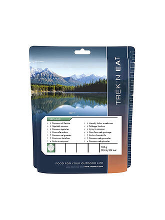 TREKN EAT | Couscous Outdoorfood aux légumes