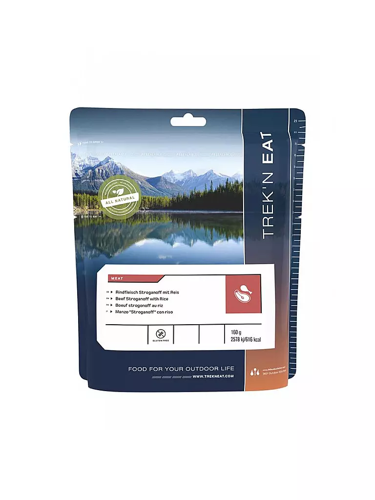 TREKN EAT | Outdoorfood Bœuf Stroganoff au riz | Aucune couleur