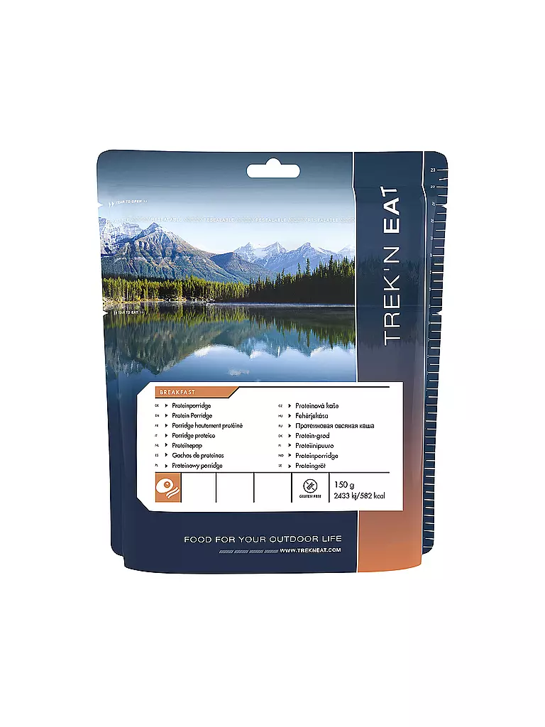 TREKN EAT | Porridge protéiné Outdoorfood | Aucune couleur