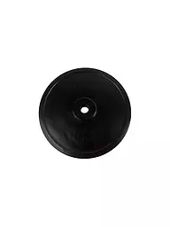TUNTURI | Disque d'haltère caoutchouté 1x 15 KG | Noir