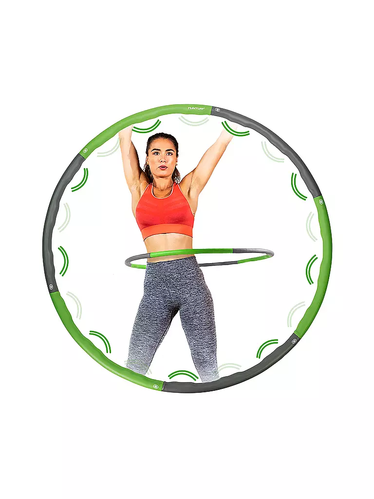 TUNTURI | Hula Hoop 1,8 kg | Vert