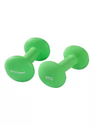 TUNTURI | Set d'haltères courts 4 kg | Vert