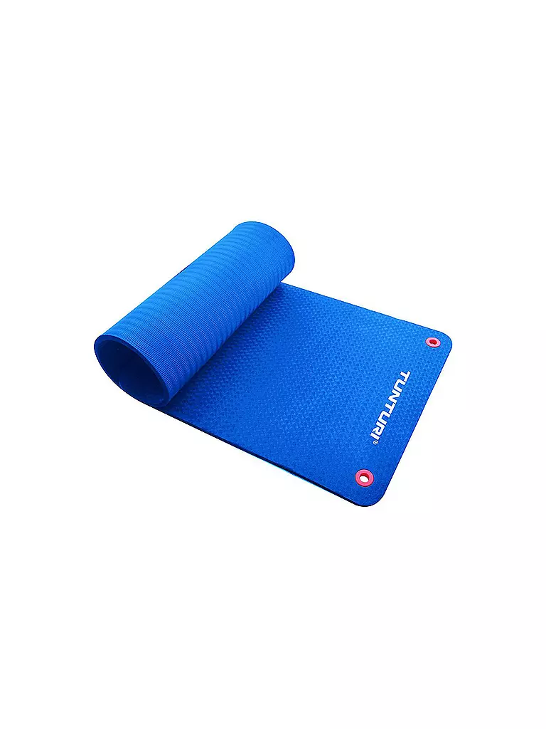 TUNTURI | Tapis de fitness Pro 180 cm | Bleu