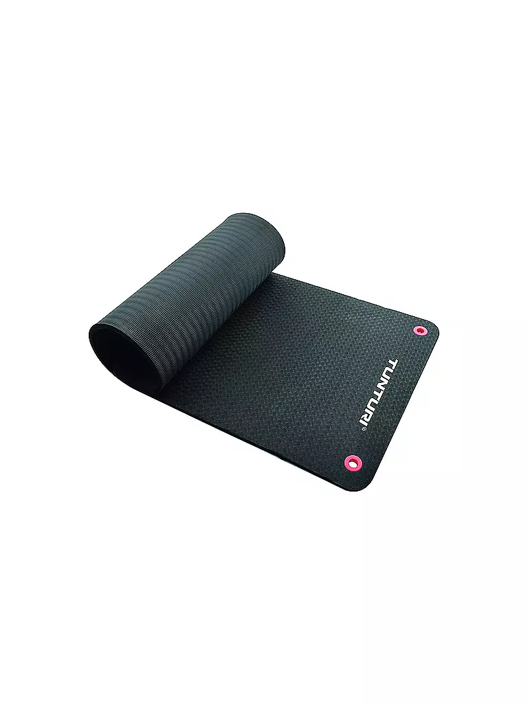 TUNTURI | Tapis de fitness Pro 180 cm | Noir