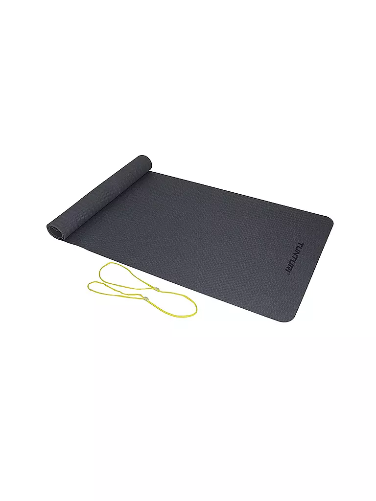 TUNTURI | Tapis de yoga TPE 4 mm | Gris