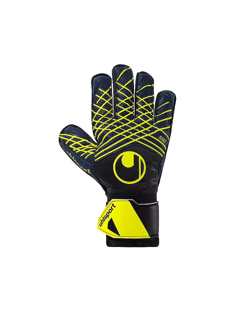 UHLSPORT | Gants de gardien de but Prediction Soft Pro | Bleu foncé