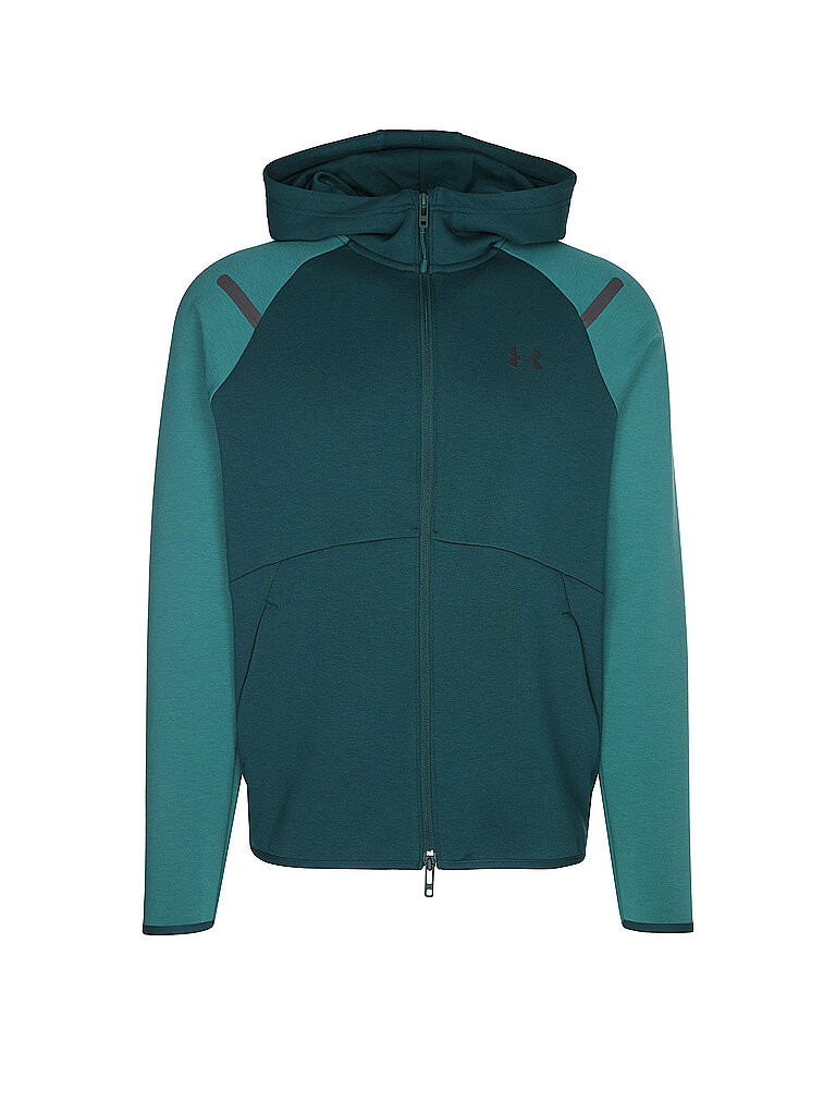 Veste à capuche UA Unstoppable vert foncé S