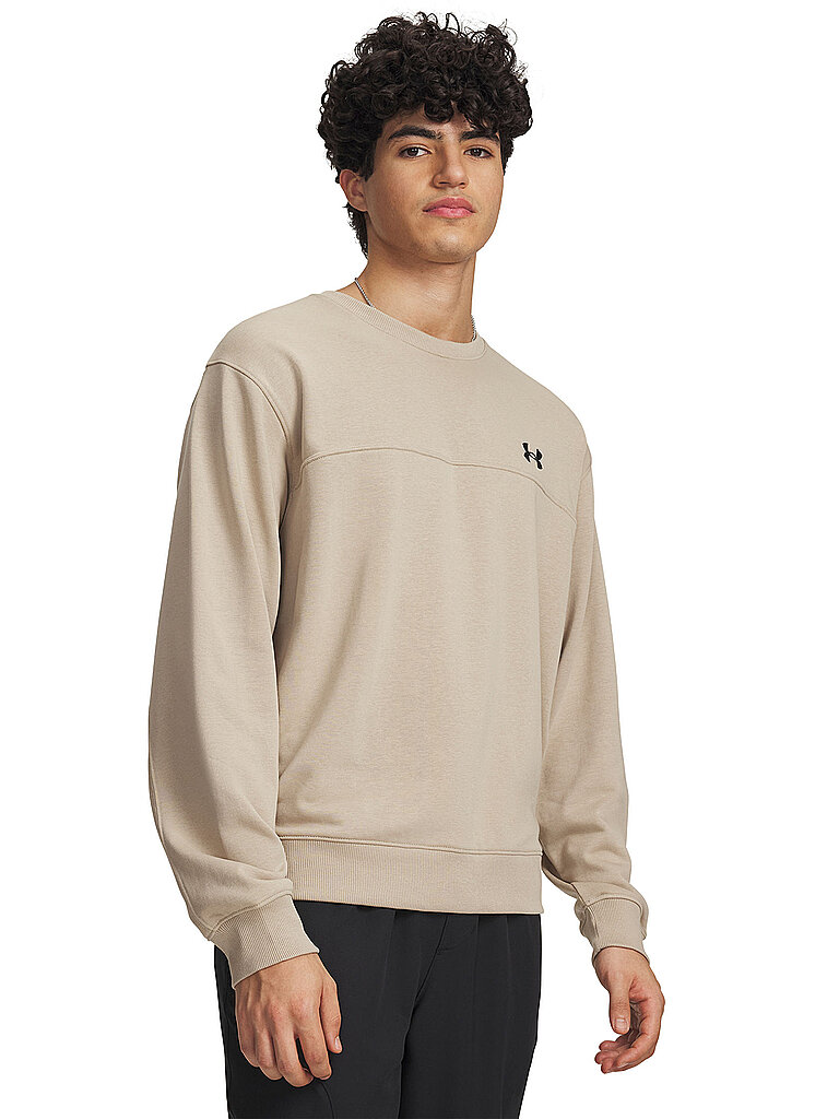 Sweat-shirt UA Rival Lightweight camel XL