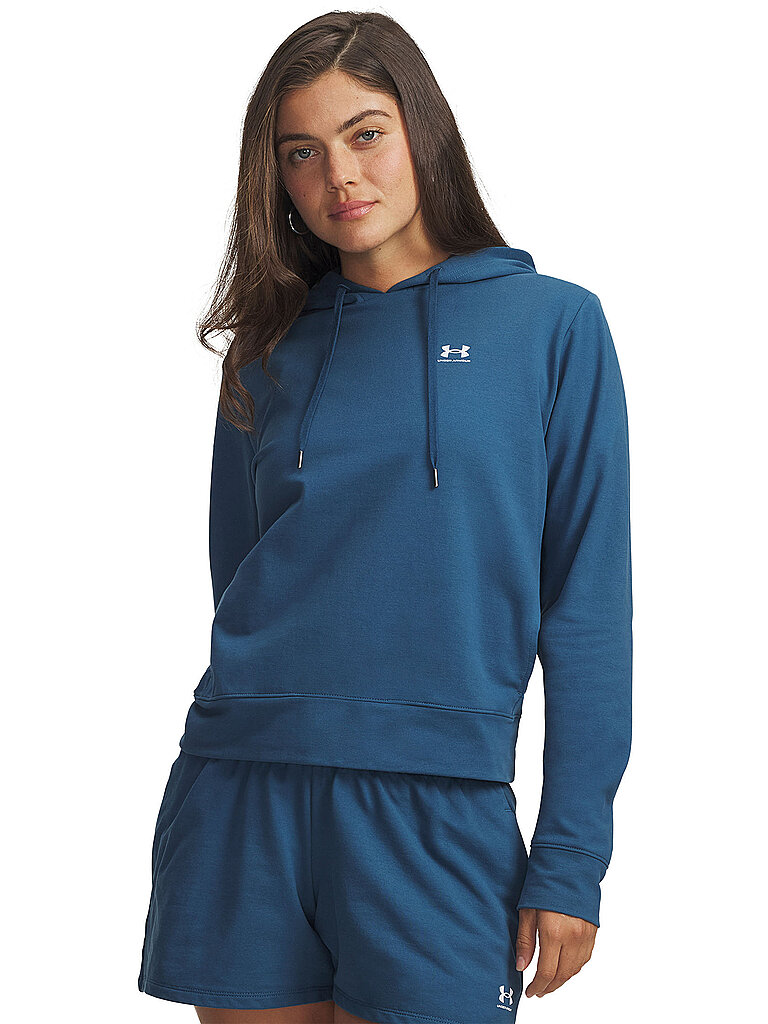 Hoodie UA Sport Terry pétrole XS
