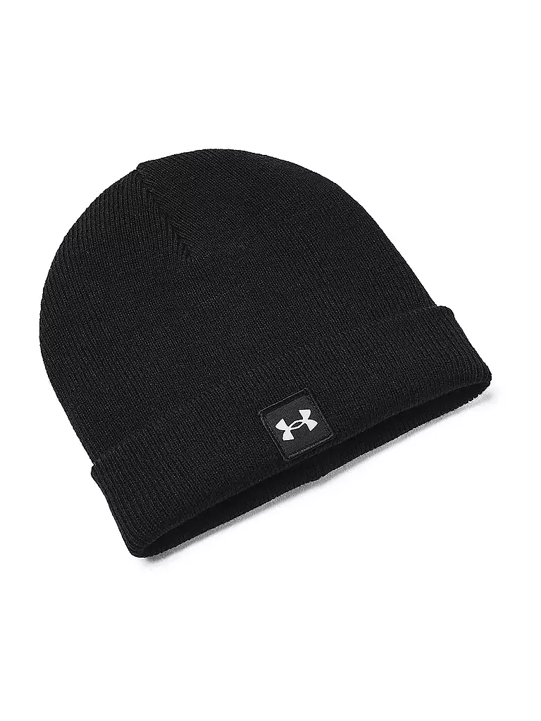 UNDER ARMOUR | Bonnet UA Halftime avec revers plat | Noir