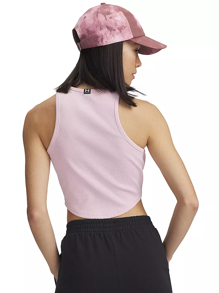 UNDER ARMOUR | Débardeur court côtelé UA Rival pour femme |