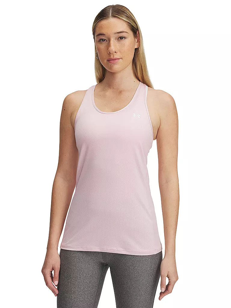 UNDER ARMOUR | Débardeur de fitness femme HeatGear® Armour Racer | Rose