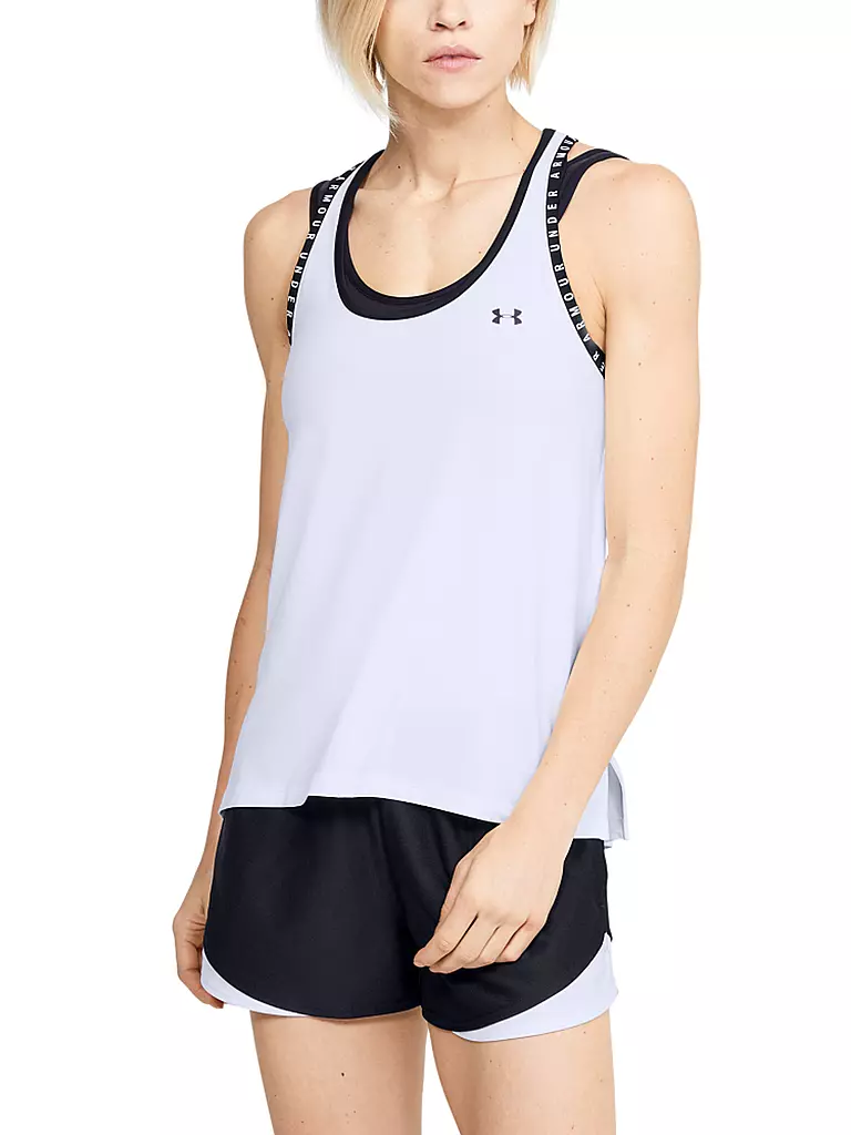 UNDER ARMOUR | Débardeur de fitness femme UA Knockout | Blanc